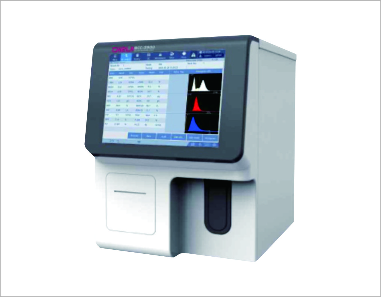 BM DIAGNOSTICS BM-H3900S AUTOMATIC HEMAT0L0GY ANALYZER AND ACCESSORIES