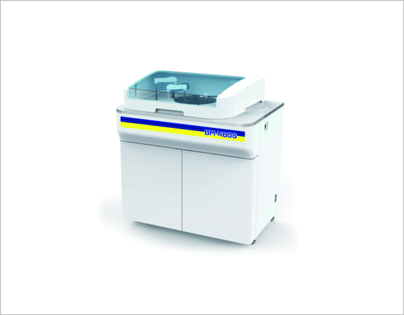 BM DIAGNOSTICS BM-480S AUTOMATIC CHEMISTRY ANALYZER AND ACCESSORIES