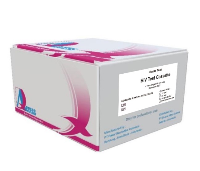QUALITY ACCESS QUALITY ACCESS HIV Test Cassette (Whole Blood / Serum / Plasma) - 10 Test/Box